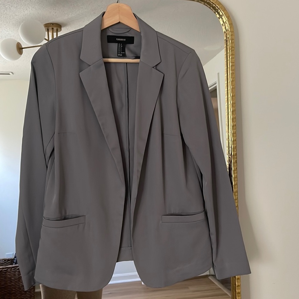 Gray Blazer